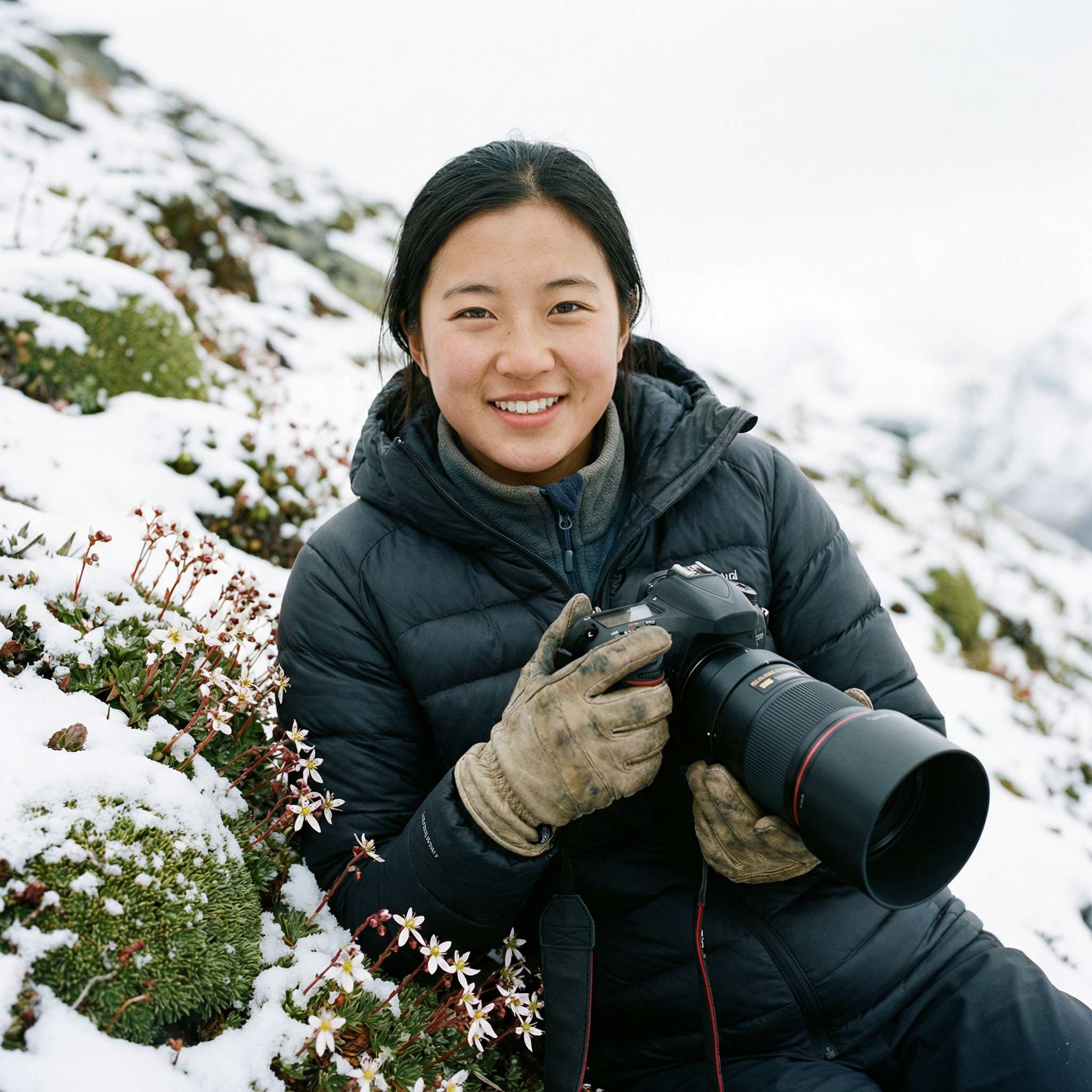同人动漫首席植物摄影师林雪薇